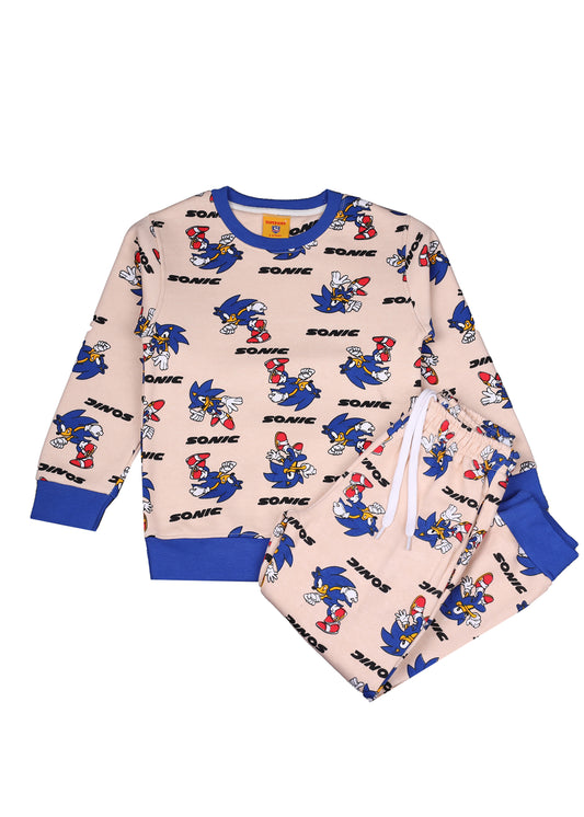 Sonic Grapic Sweatshirt & Trouser Set