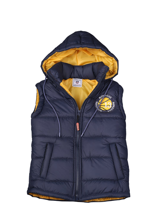 Sleeveless Zipper Jacket