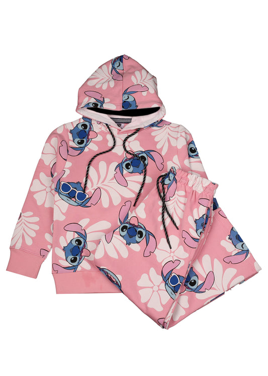 STITCH Grapic Hoodie & Trouser Set