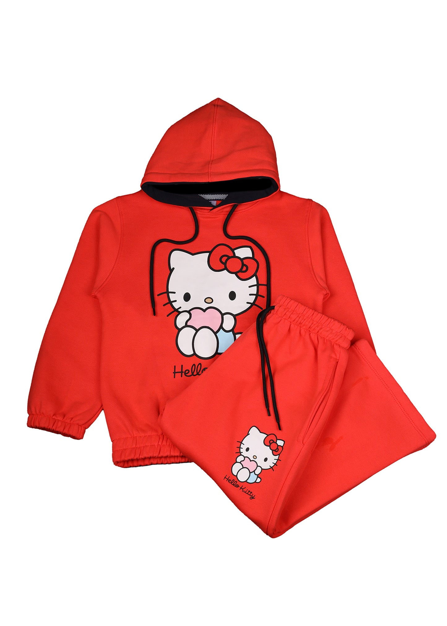 Hello Kitty Grapic Hoodie & Trouser Set