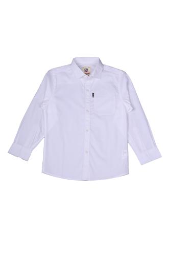 Plain White Casual Shirt