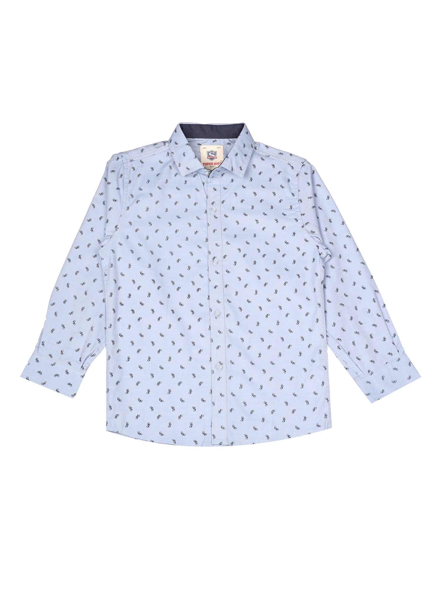 Printed Buttom Down Casual Shirt
