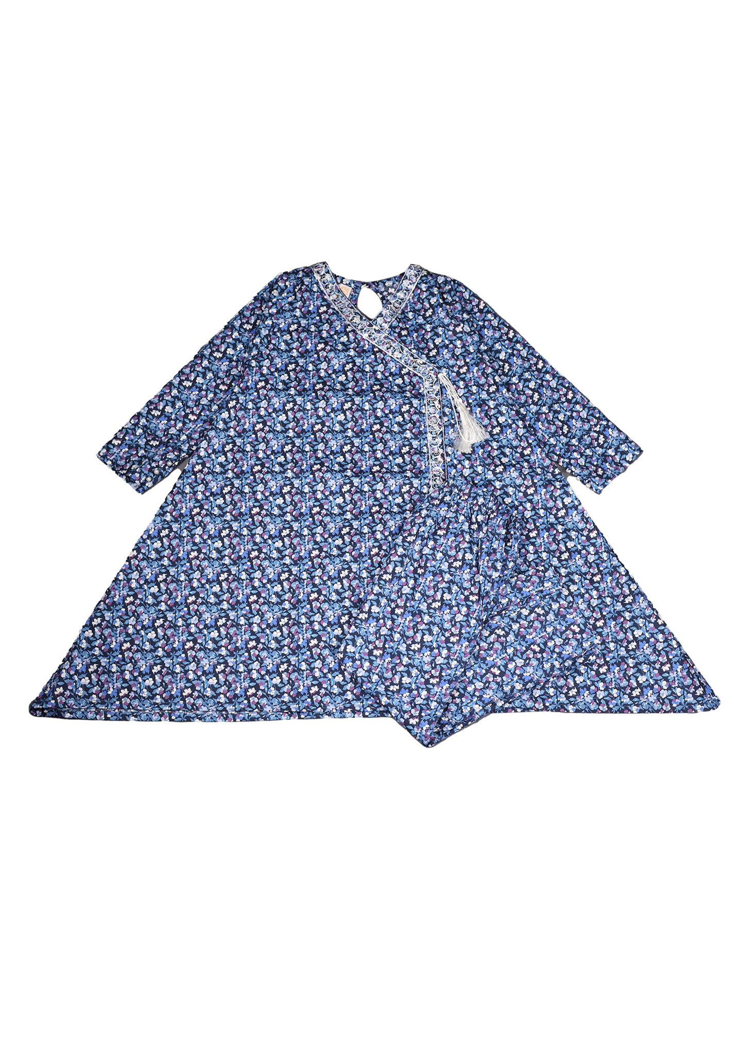 Floral Printed Frock & Trouser