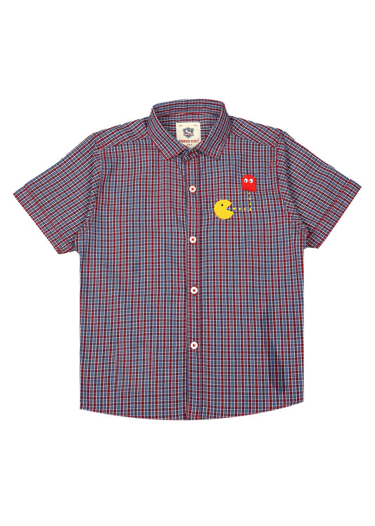 Checked  Botton-Up Shirt