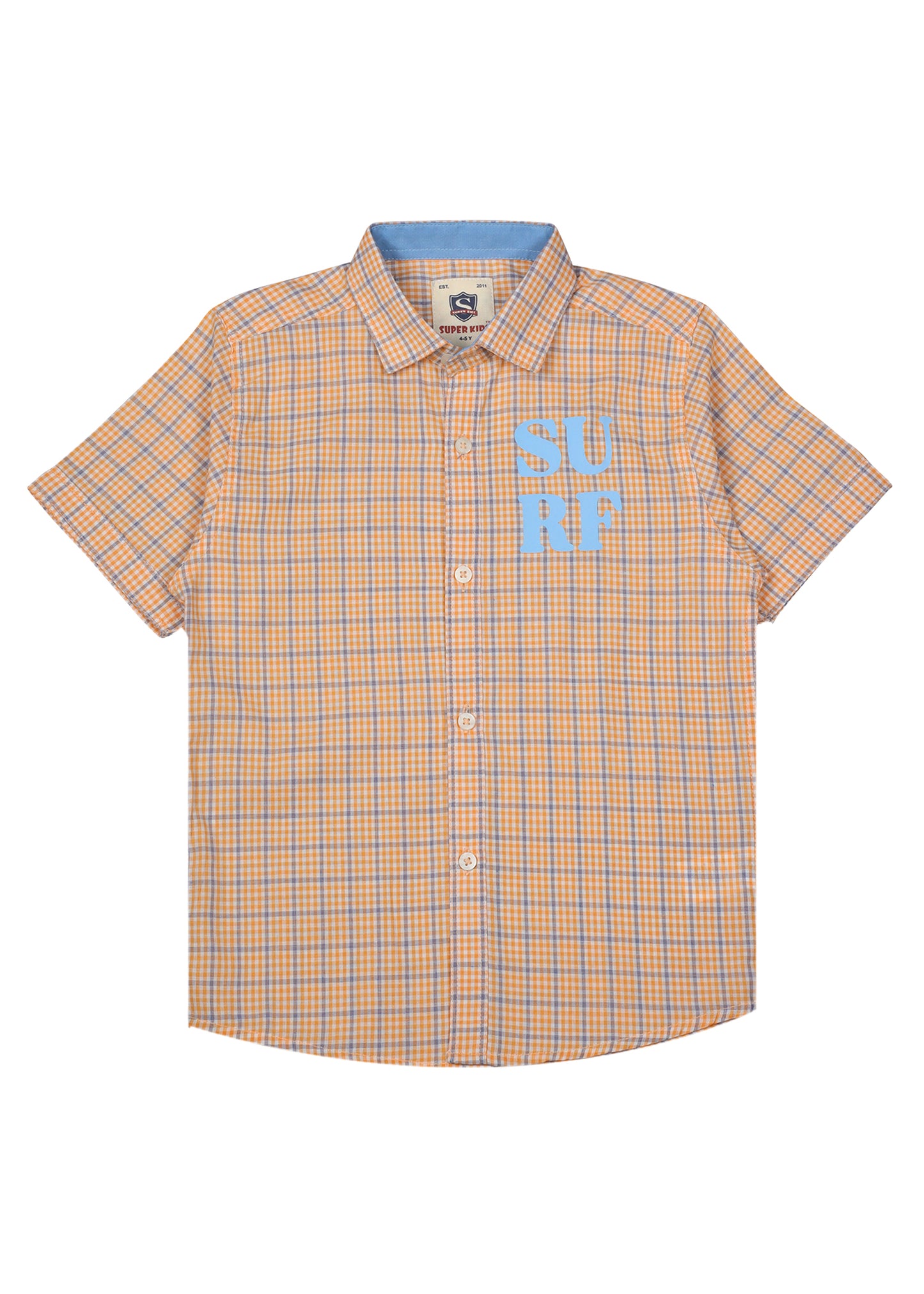 Surf Grapic  Botton-Up Shirt