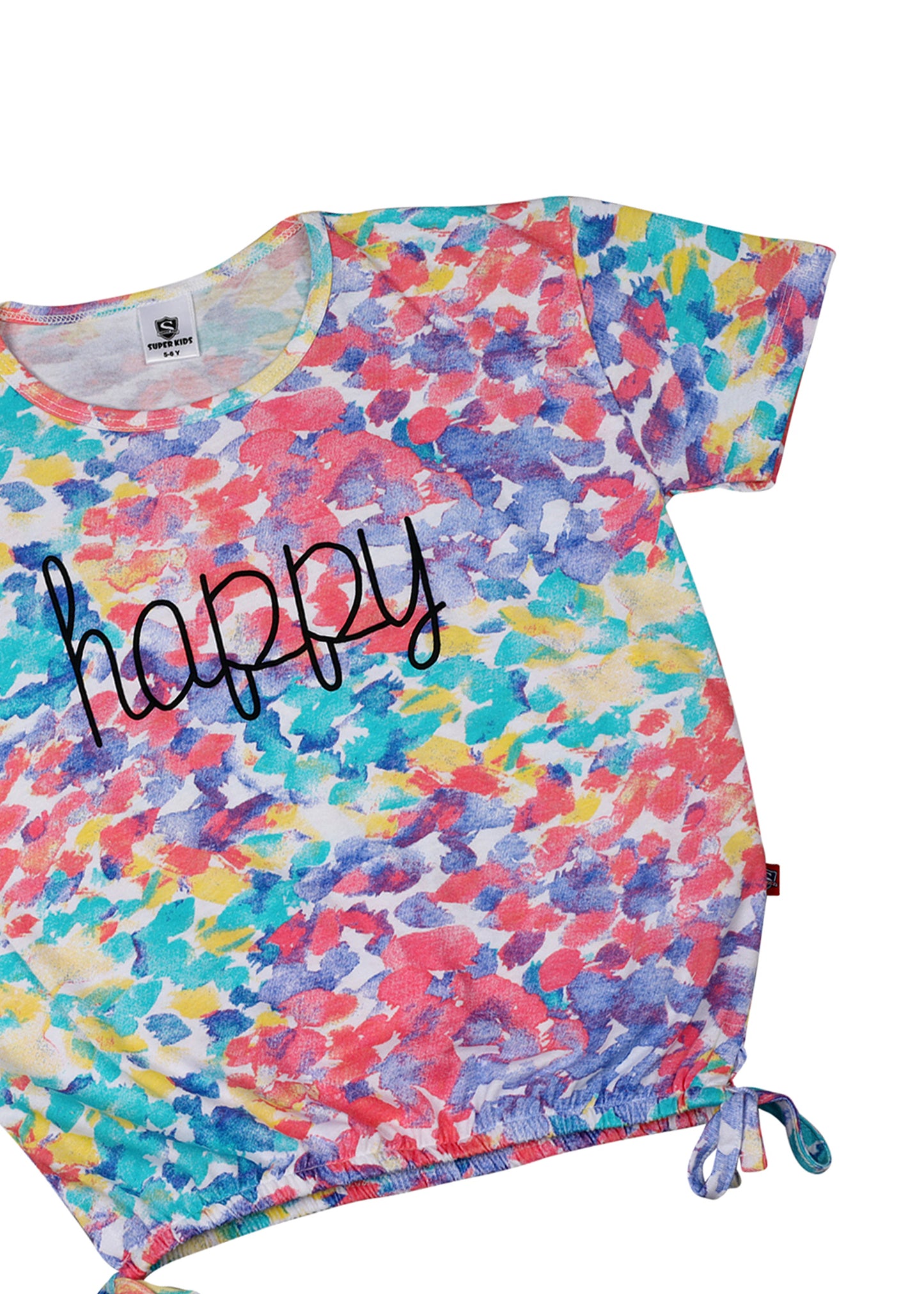 Happy Grapic T-Shirt