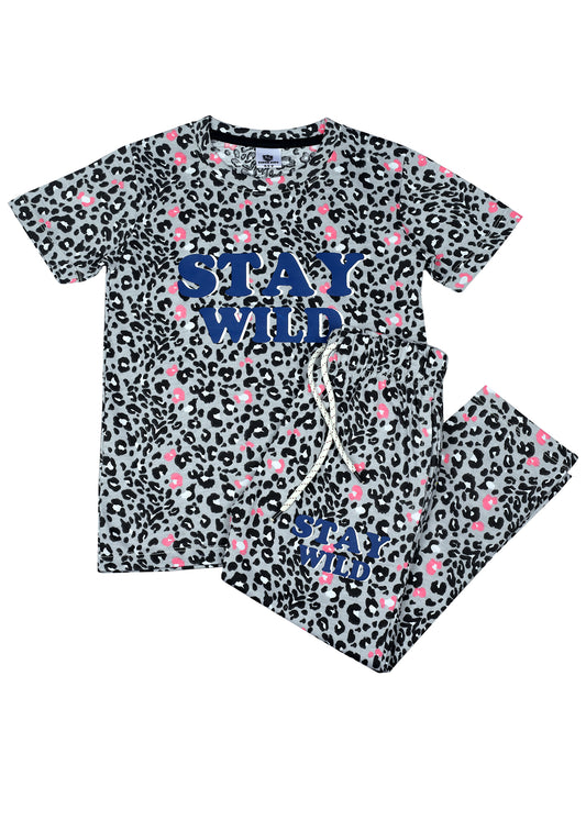 Stay Wild T-Shirt & Trouser