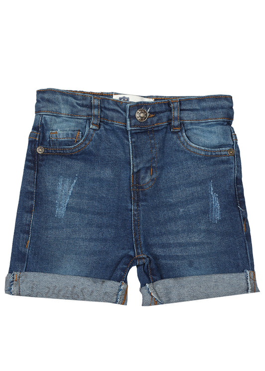Ripped Denim Short