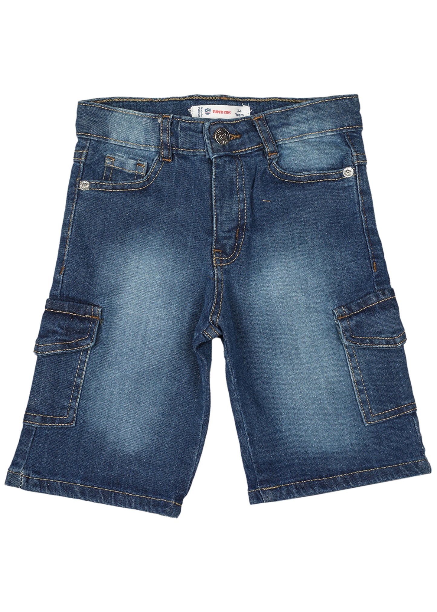 Kids Six Pocket Denim Short
