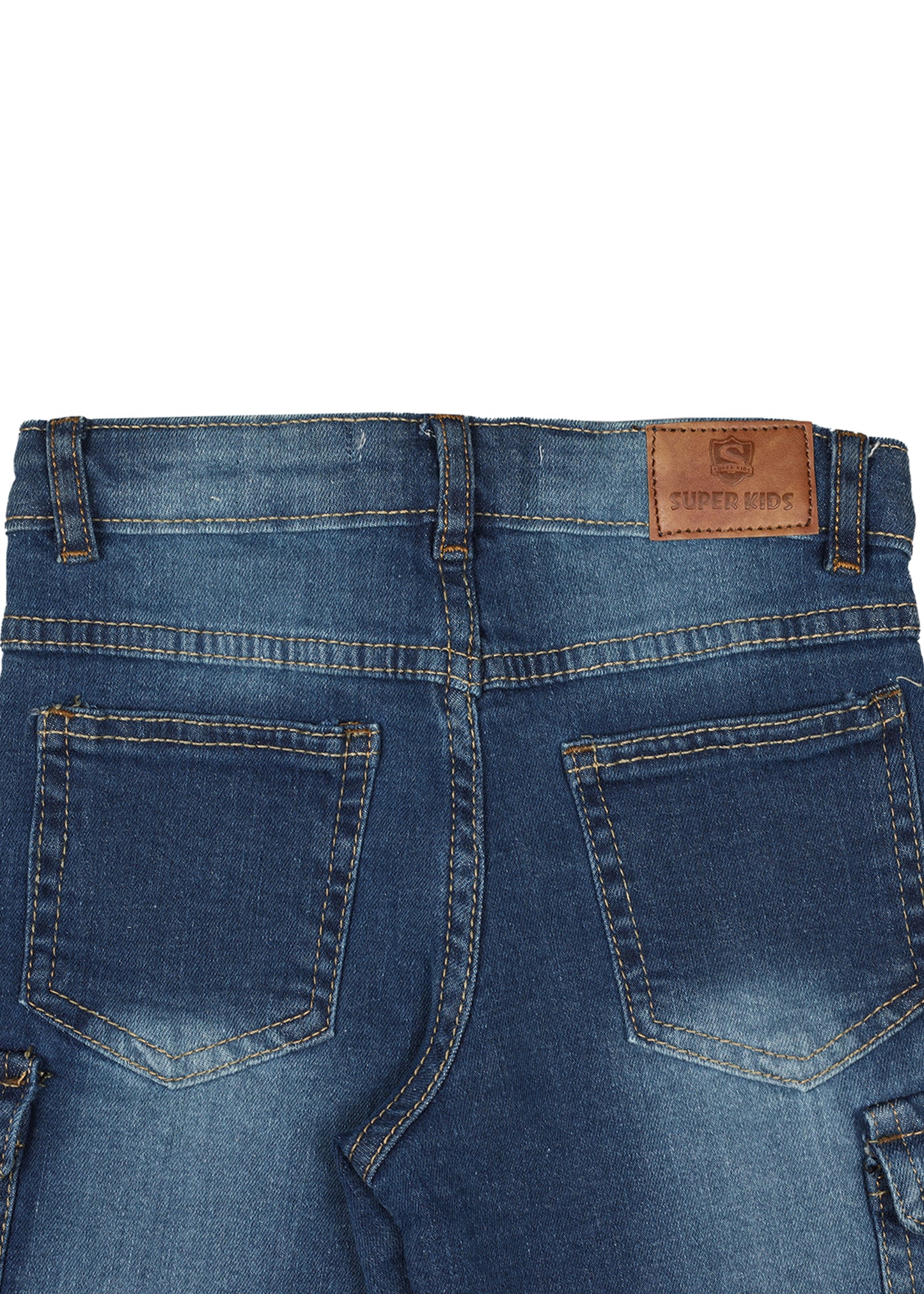 Kids Six Pocket Denim Short