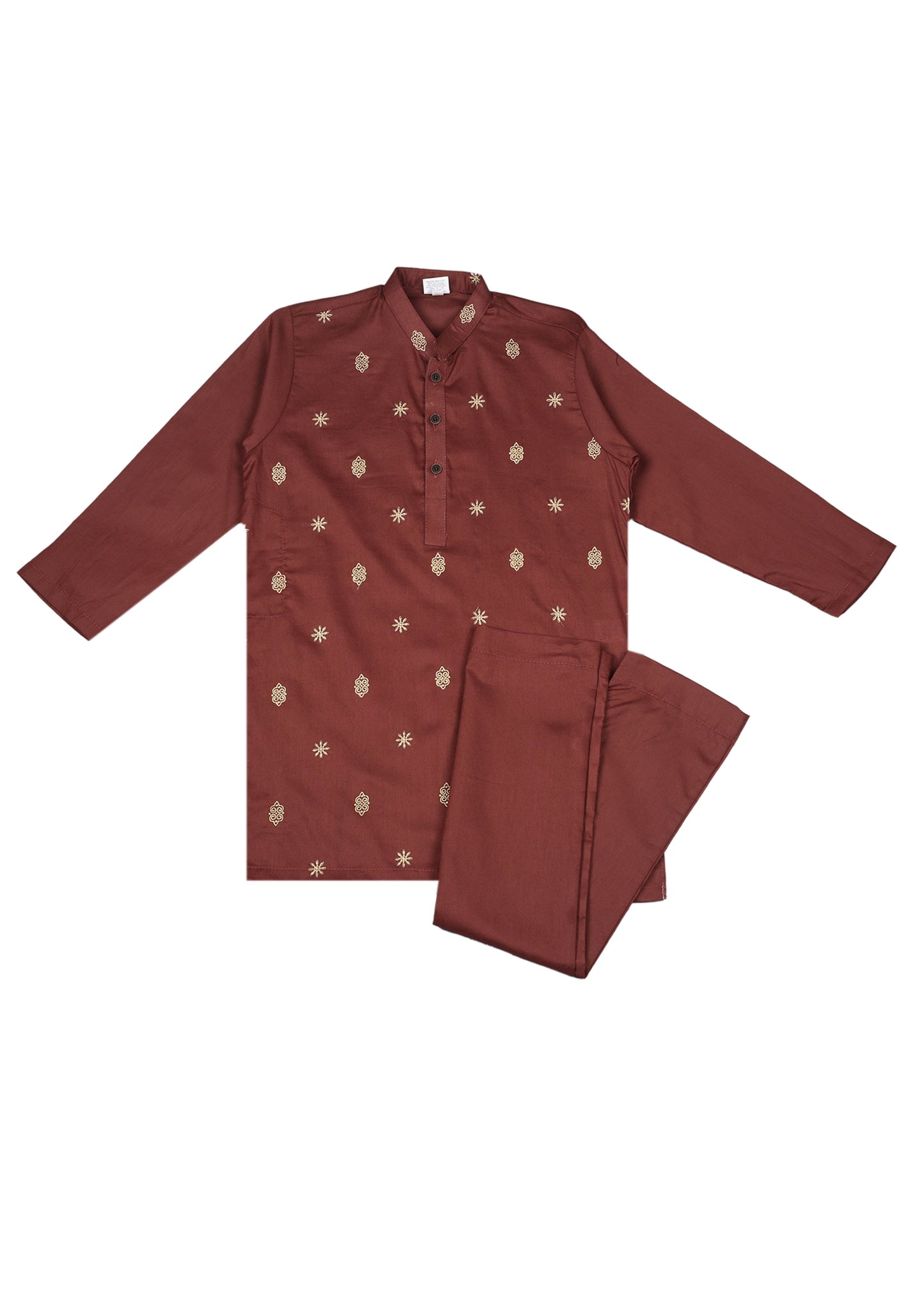 Boy's Embroidered Kurta & Shalwar