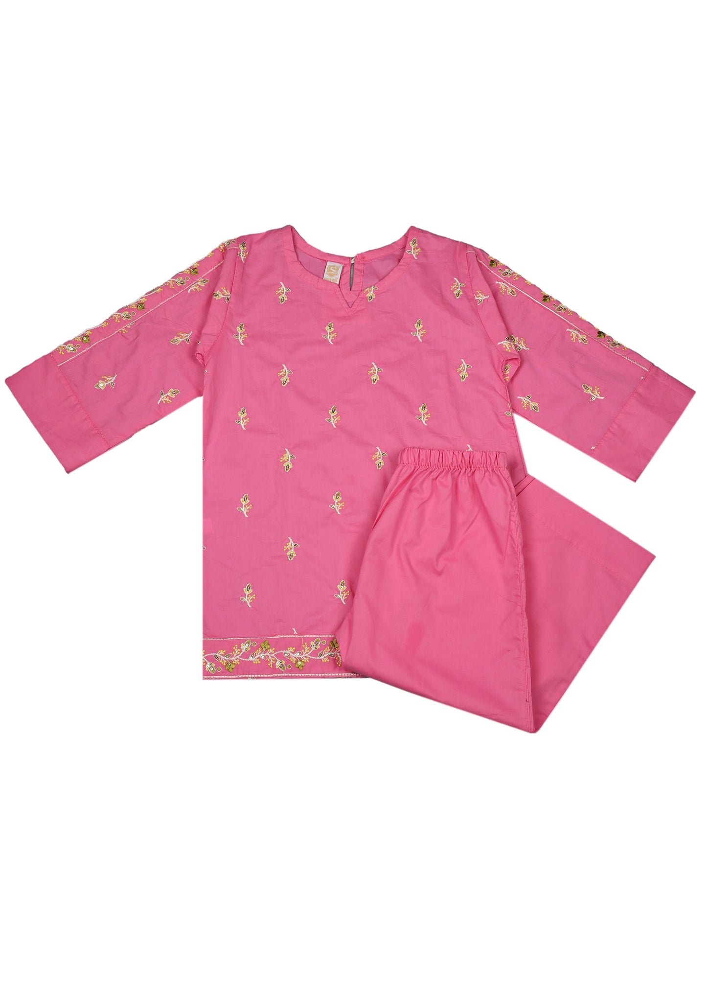 Embroidered Kameez & Trouser