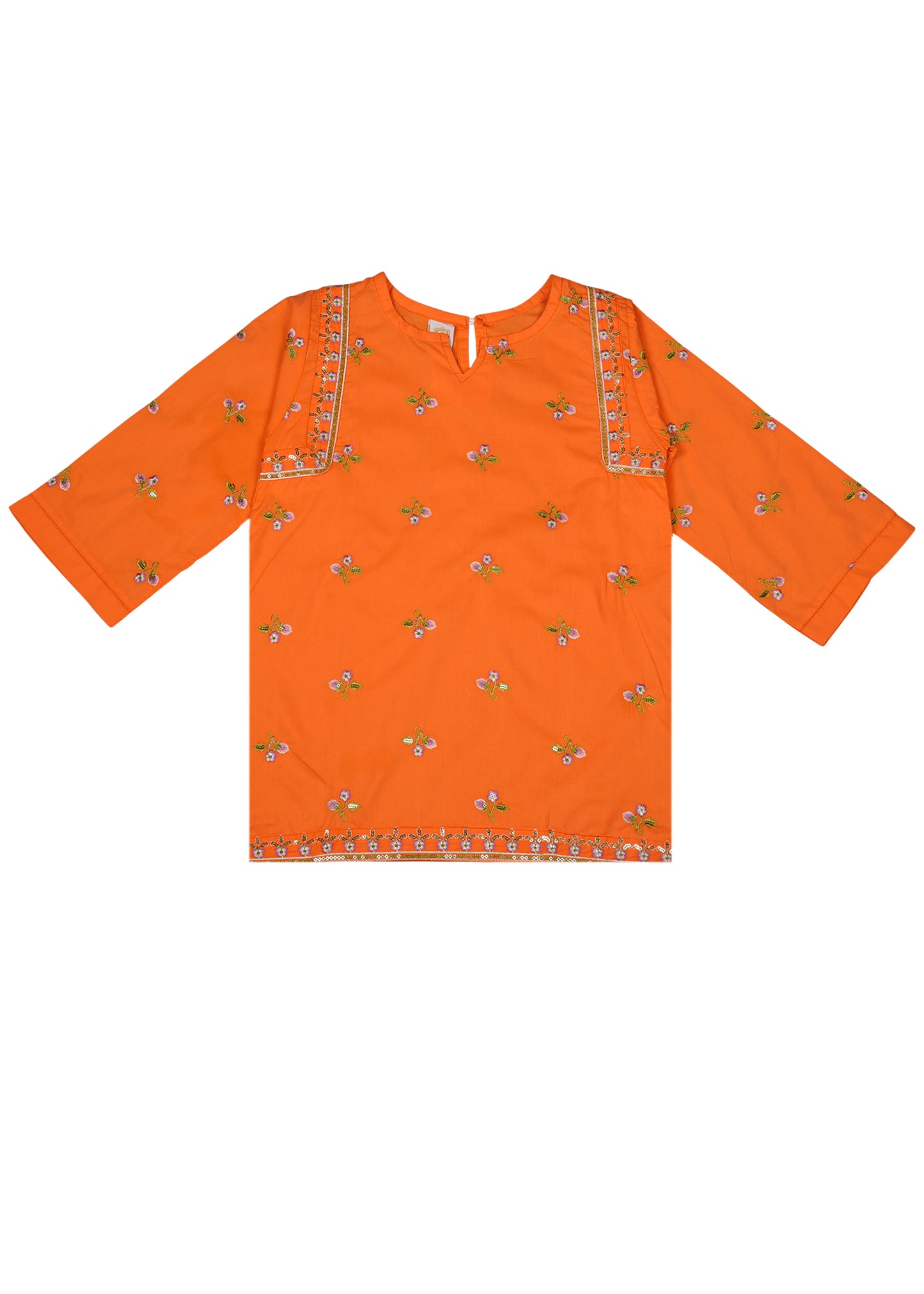 Embroidered Kameez With Trouser