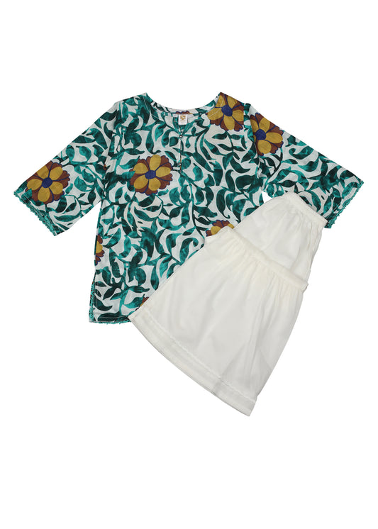 Printed  Kameez With Trouser