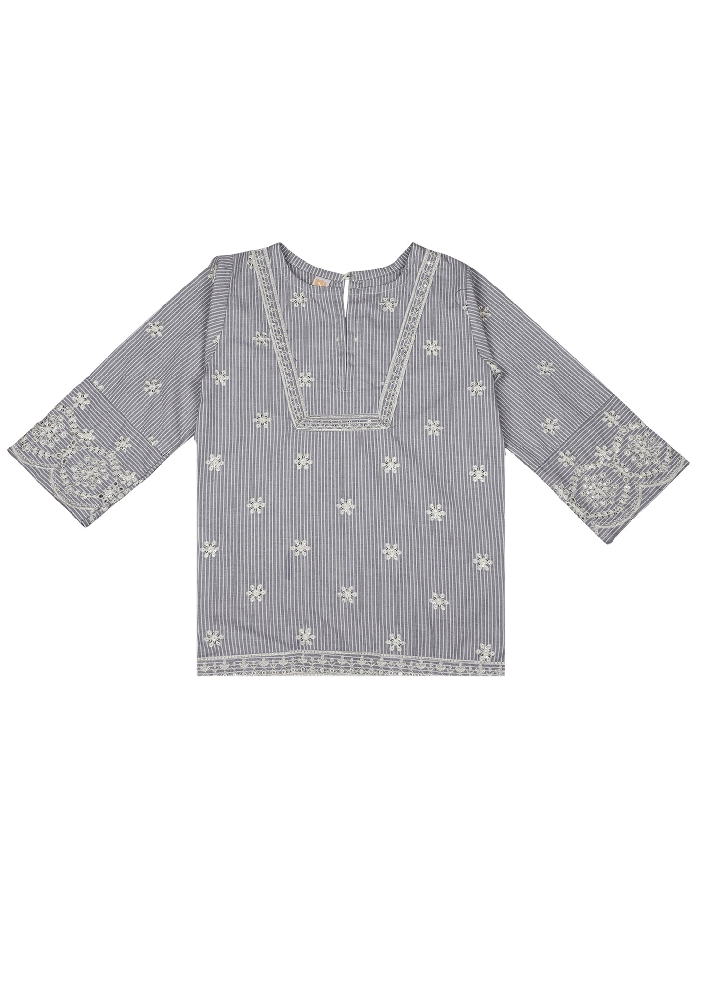 Embroidered Kameez With Trouser