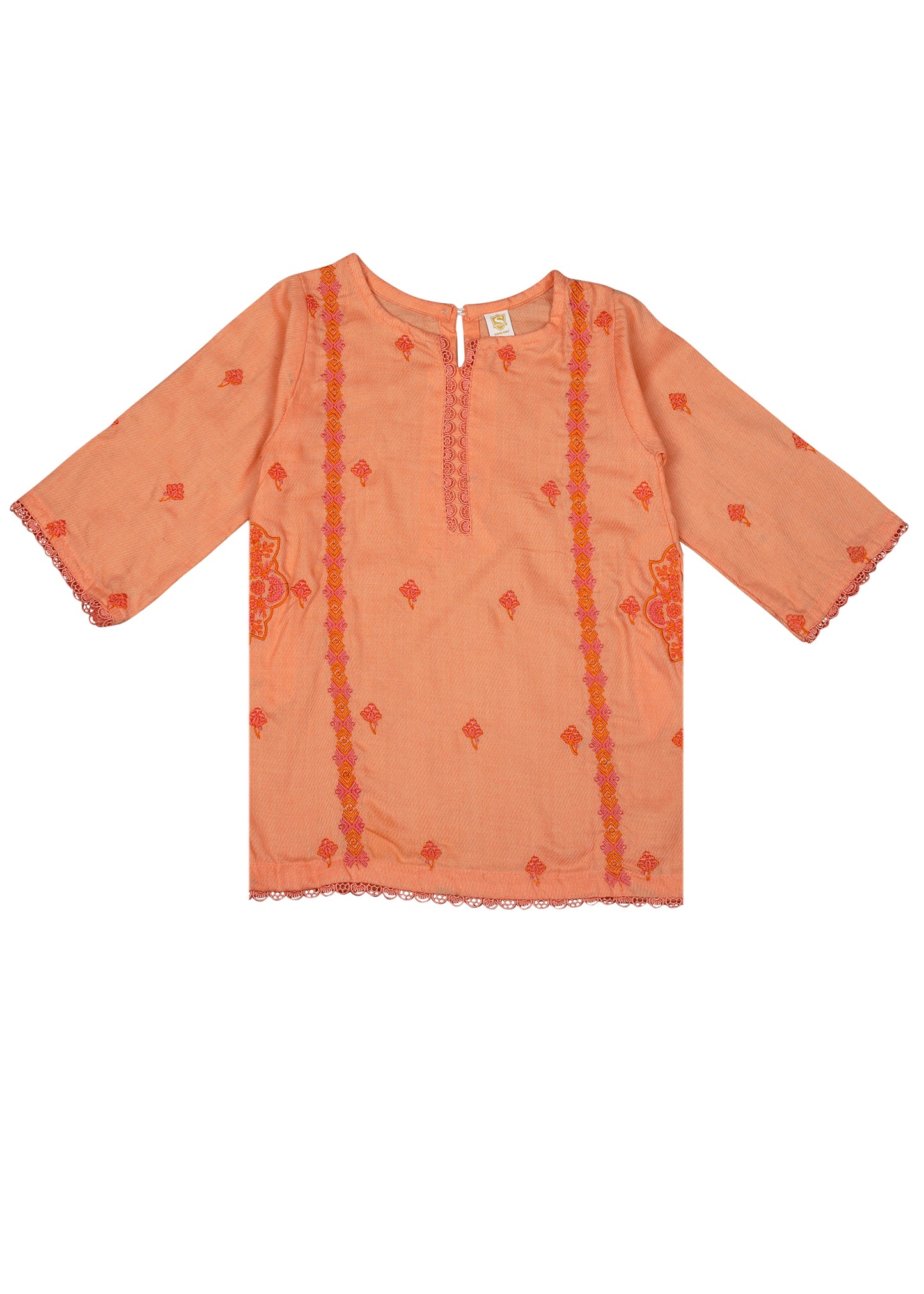 Embroidered  Kameez With Trouser