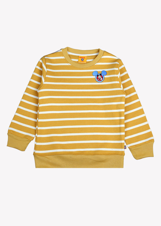 Yarn dyed Lining  Sweatshirt