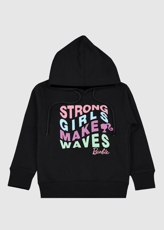 Strong Girls Makes Waves Hoodie