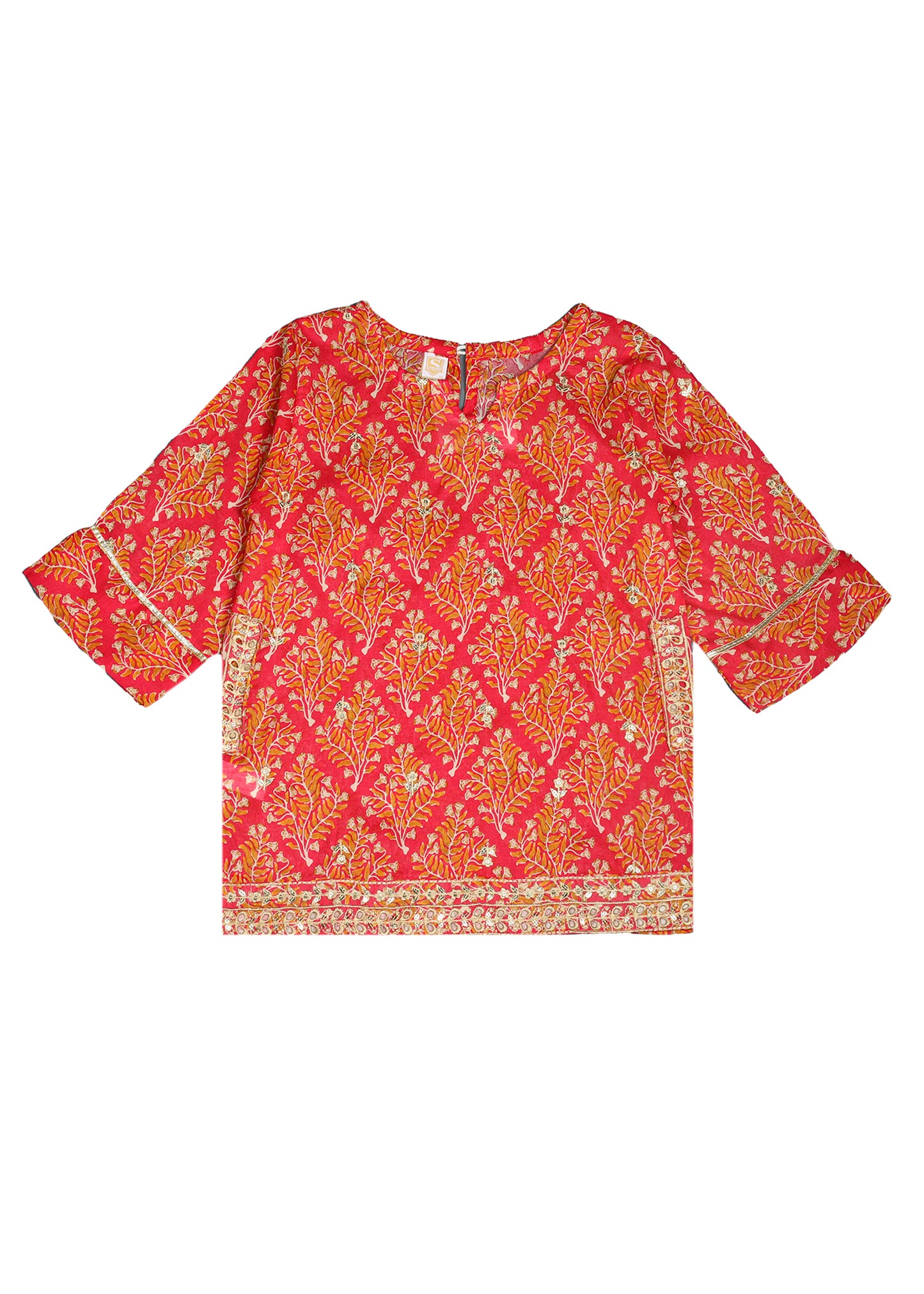 Embroidered Kameez & Trouser