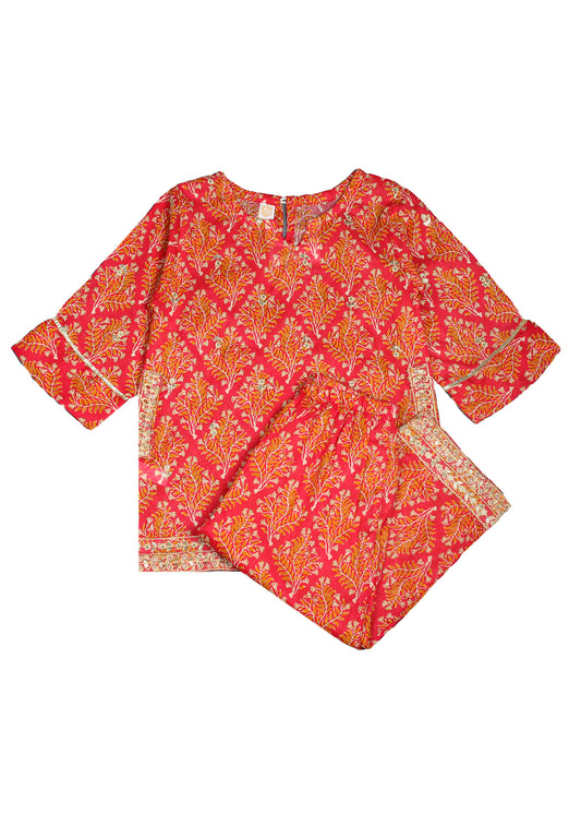 Embroidered Kameez & Trouser