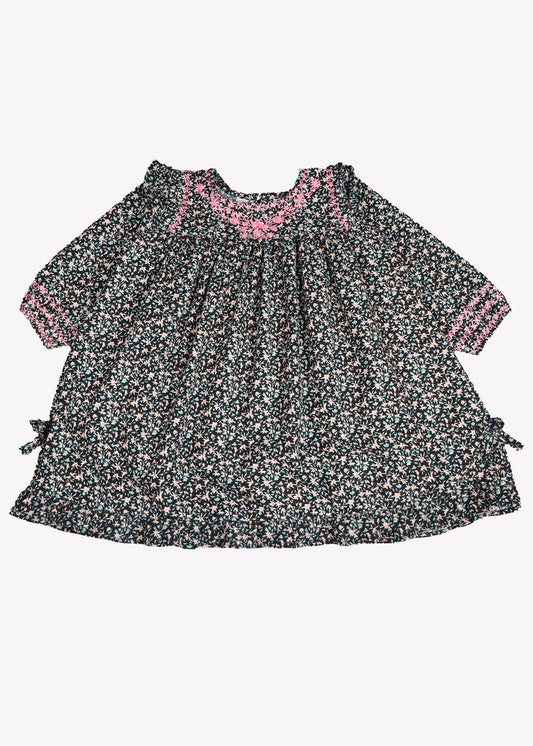 Black Embroiderd Top