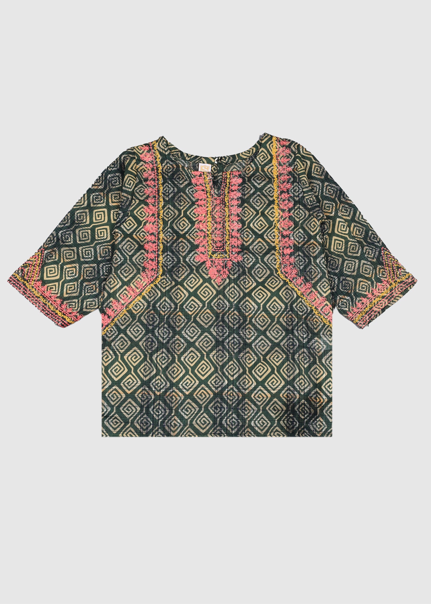 Embroidered Kameez & Trouser