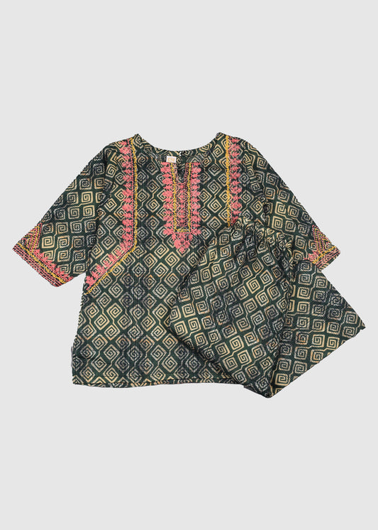 Embroidered Kameez & Trouser