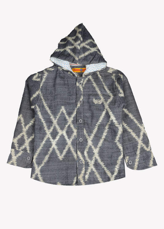 Kids Shirt With Hoodie