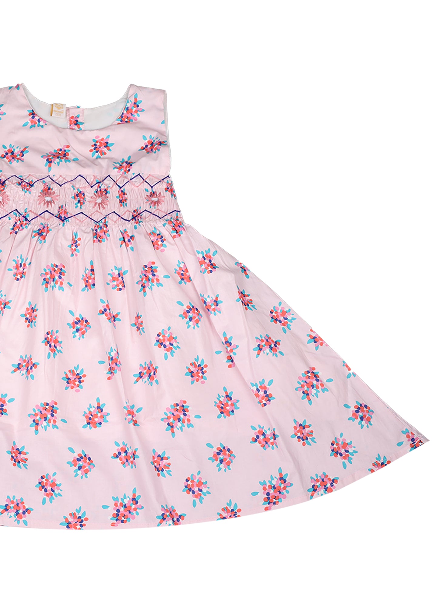 Floral Printed Casual Frock
