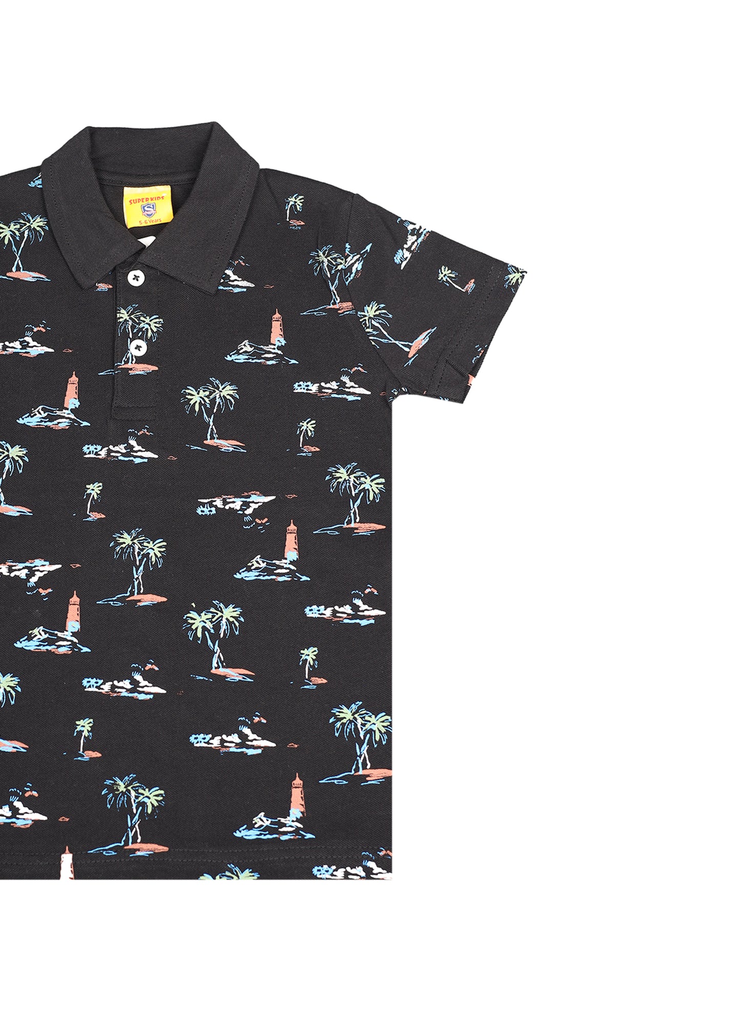 Printed Polo Shirt