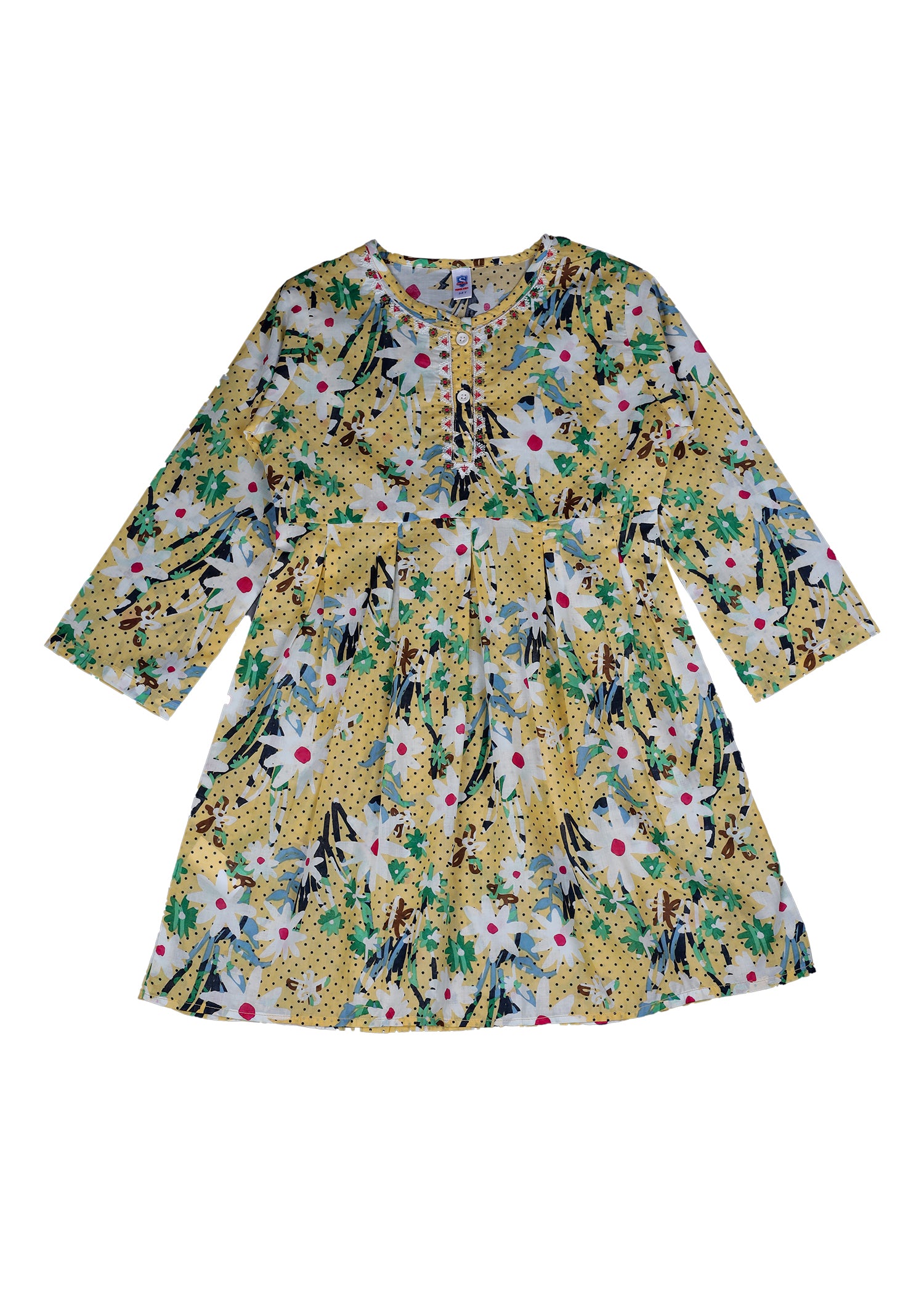 Printed Frock With Trouser