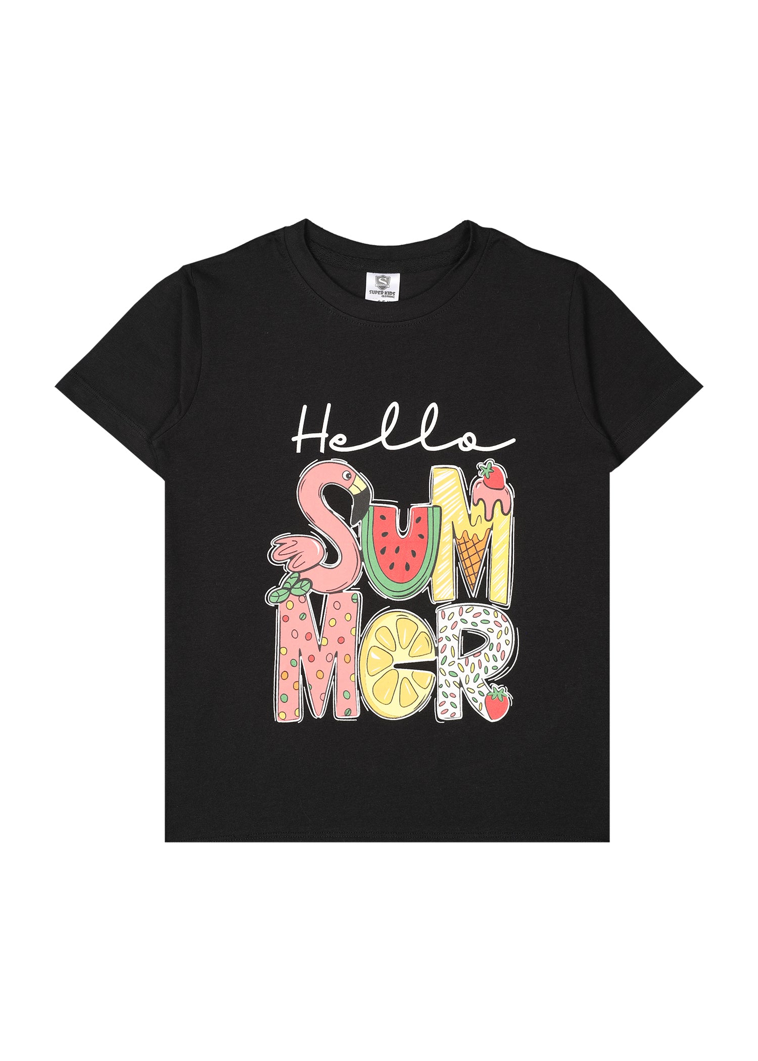 Hello Summer Grapic T-Shirt