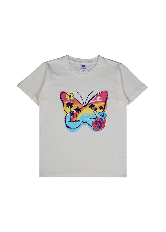 Butterfly Grapic T-Shirt