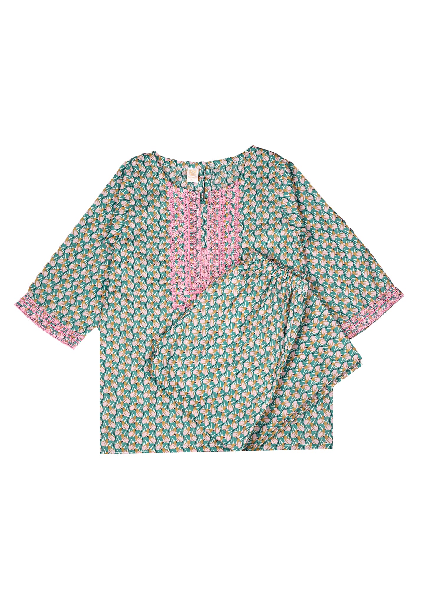 Embroiderd Kameez With Trouser