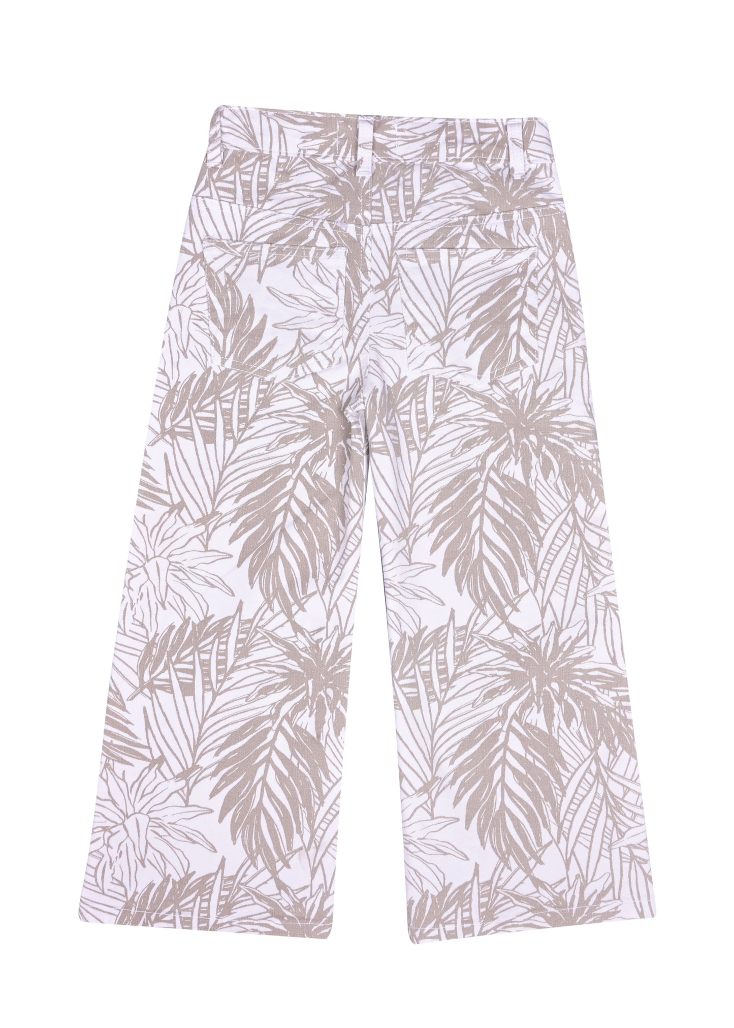 Printed Loose Buttom Pant