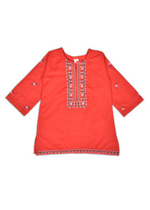 Embroidered Kameez & Trouser