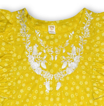 Girl's Embroidered Top