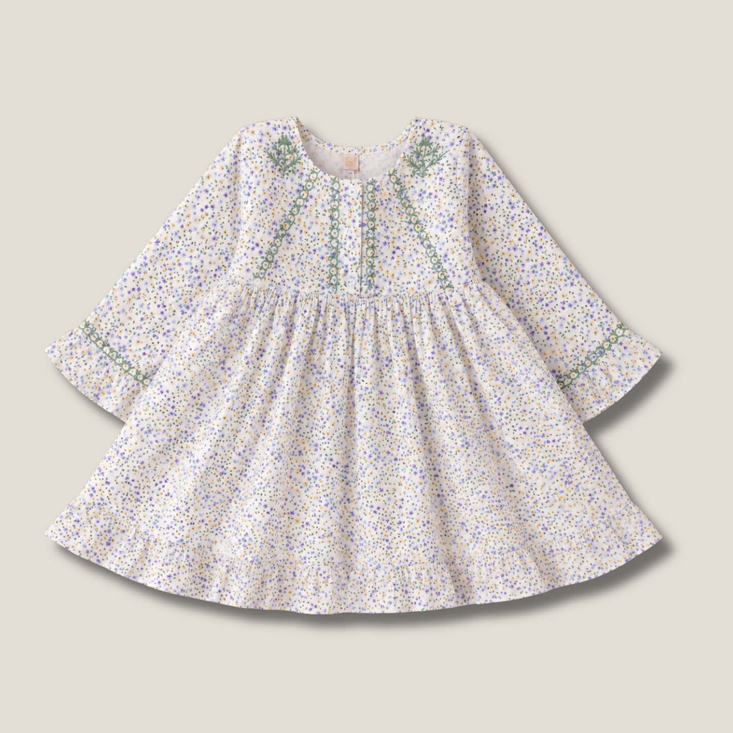 Lavender Meadow Long Frock
