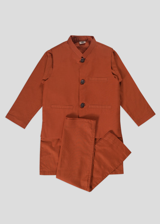 Boy's Shalwarsuit&Waistcoat