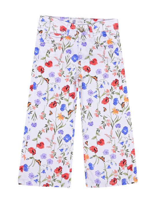 Printed Loose Buttom Pant