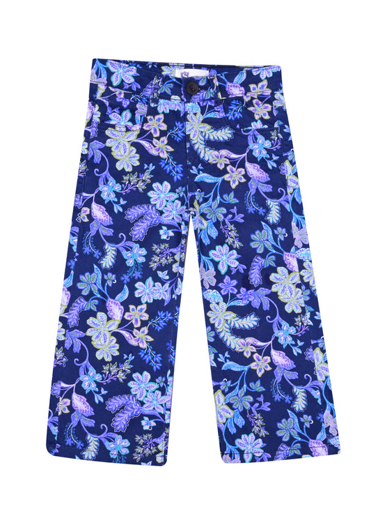 Printed Loose Buttom Pant
