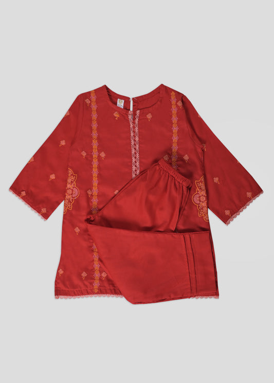 Embroidered Kameez & Trouser