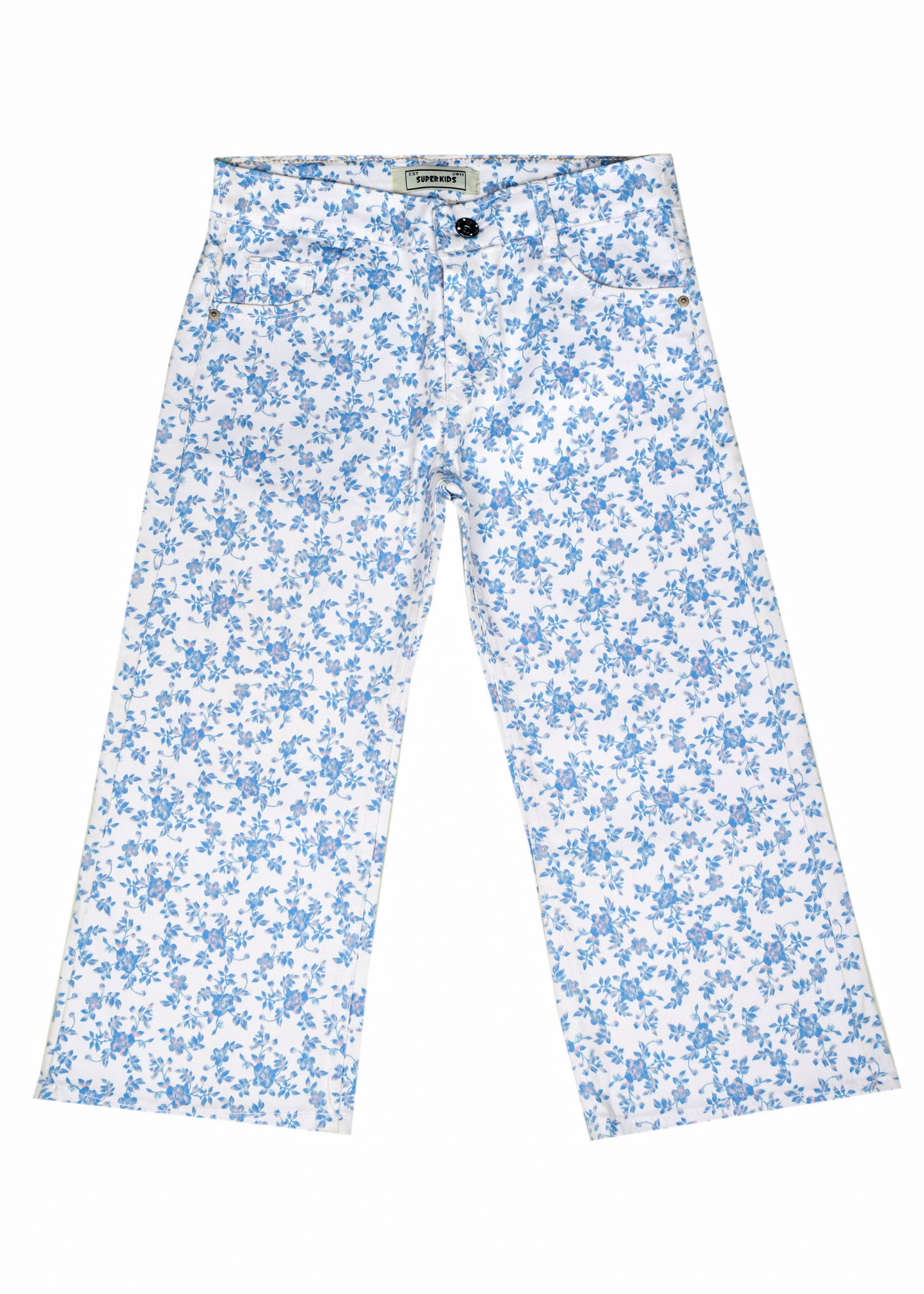 Girl's Printed Loose Fit Pant
