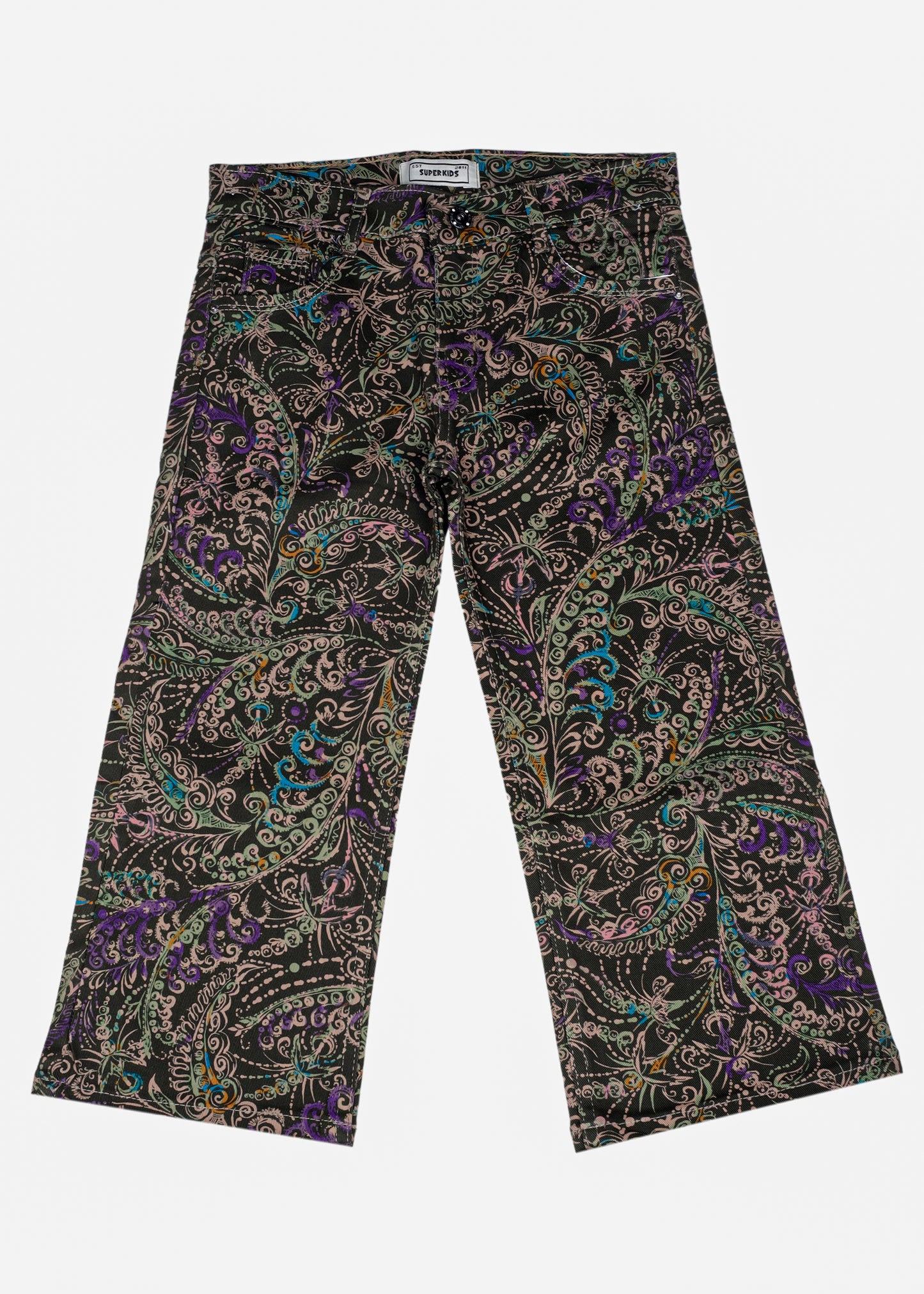 Girl's Printed Loose Fit Pant