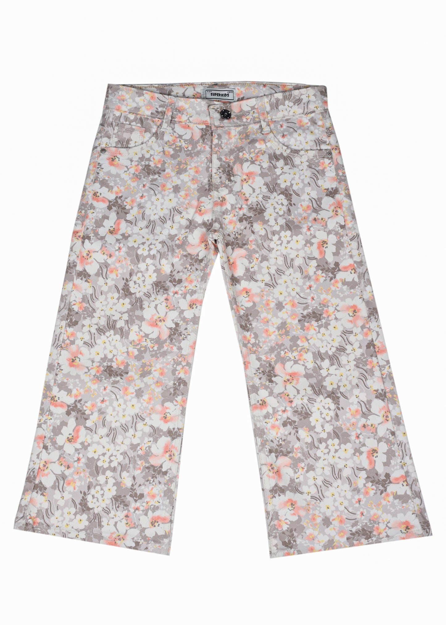 Girl's Printed Loose Fit Pant