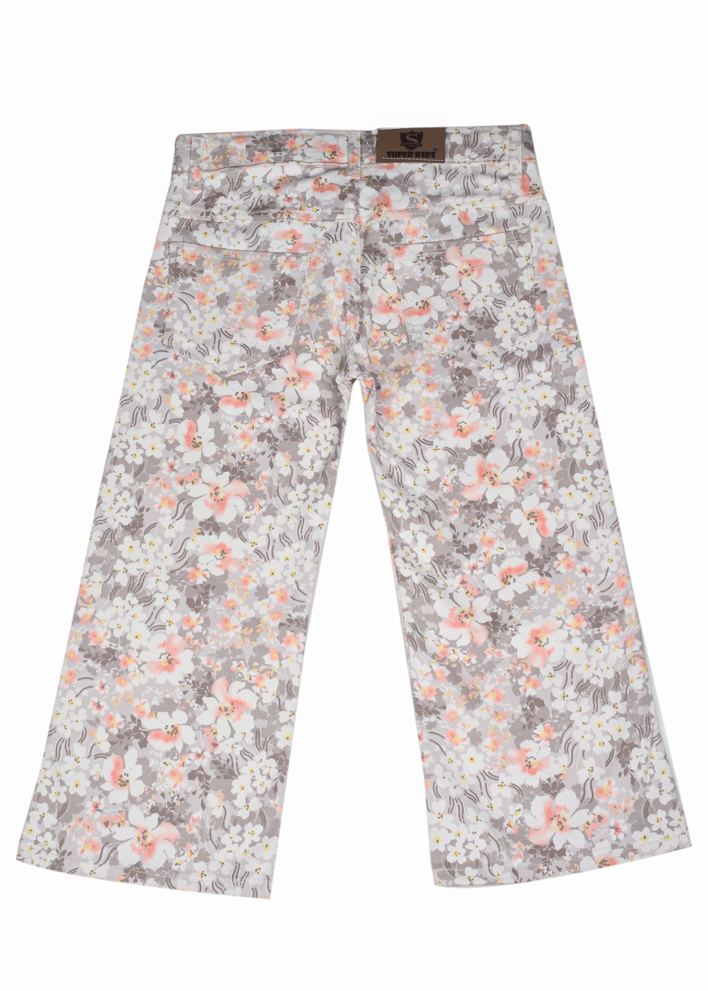 Girl's Printed Loose Fit Pant