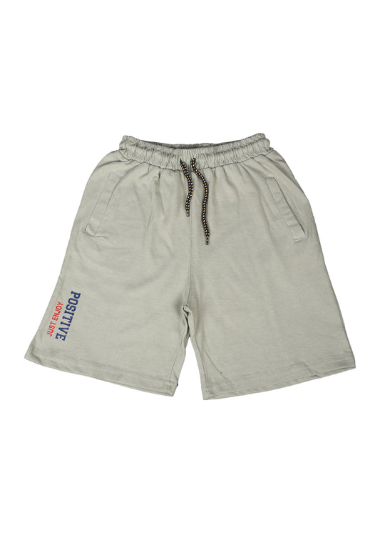 Just Enjoy Positive Grapic Blended Short