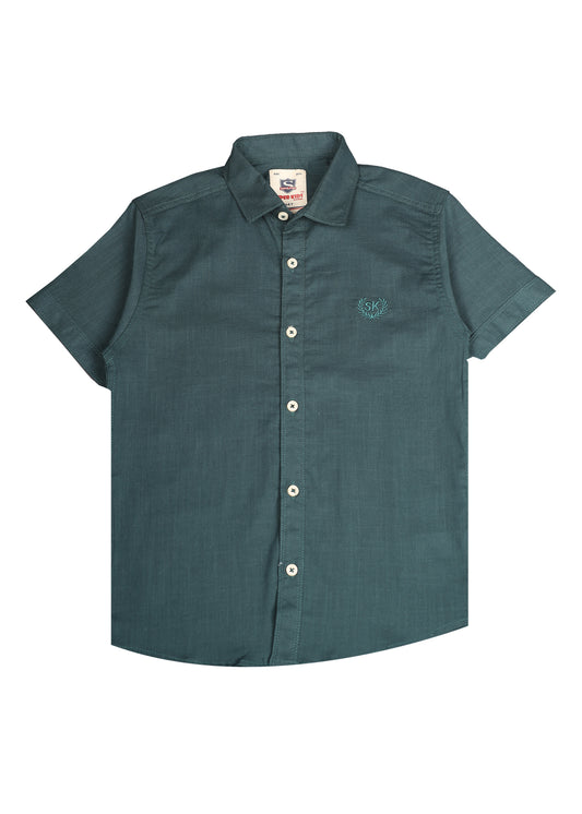 Plain Short Sleeve Shirt