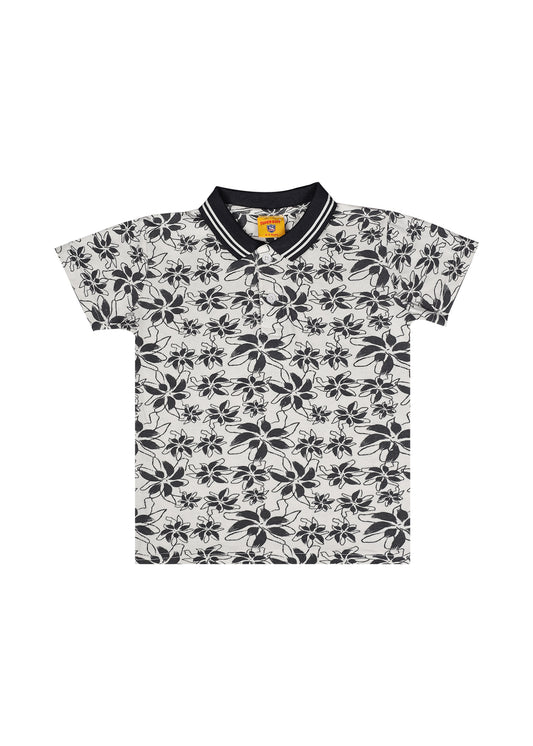 Printed Polo Shirt