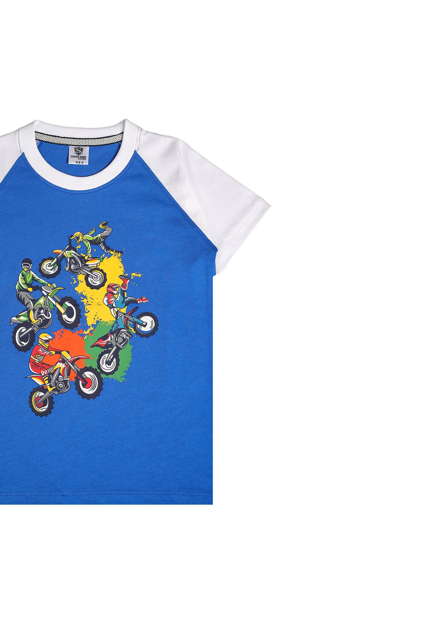 Bike Racing Grapic Raglan T-Shirt